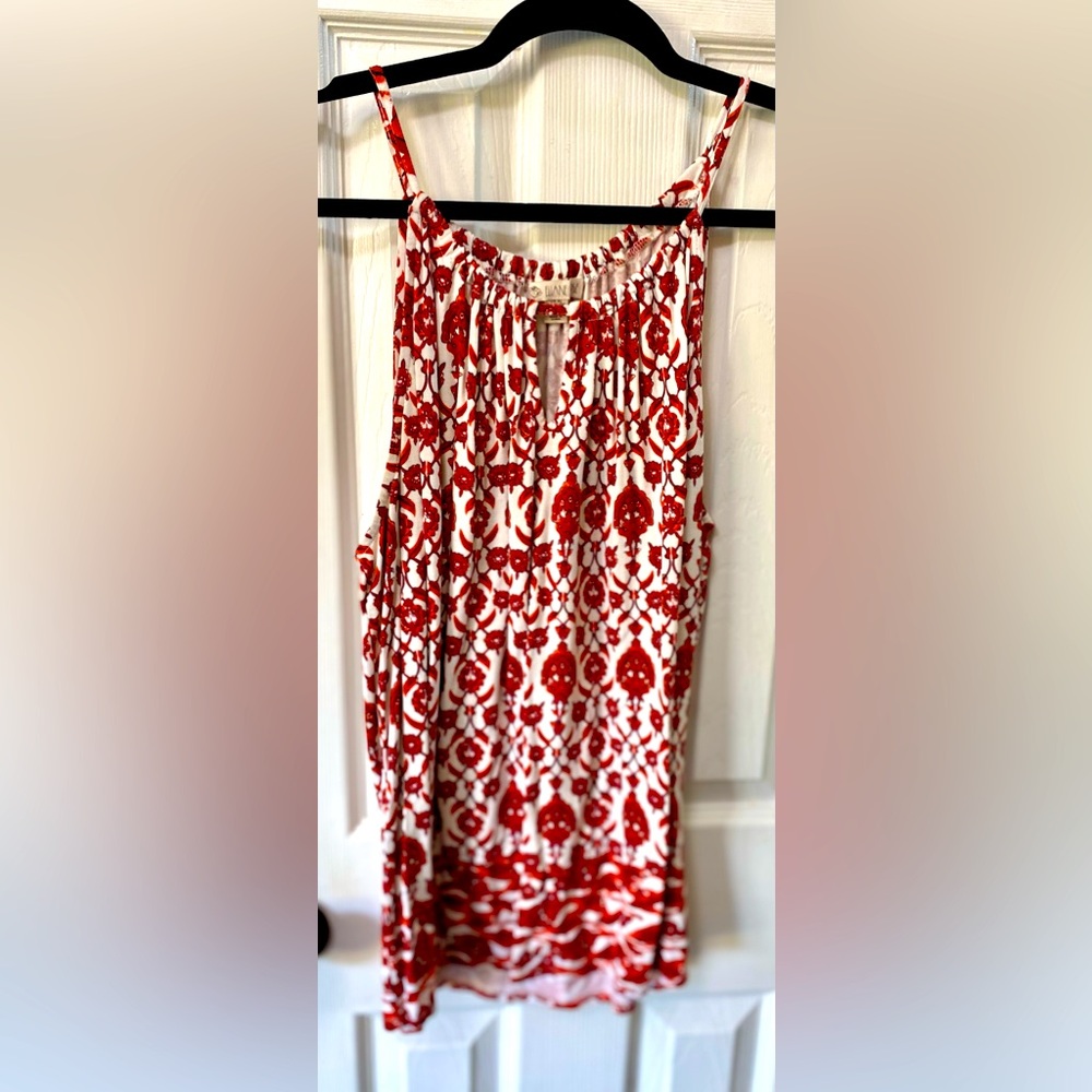 Elaine Rose Floral Halter with Keyhole Detail, XL